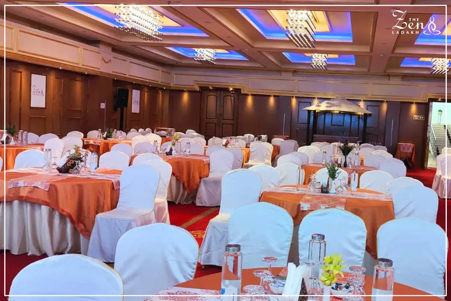 Conference Meeting Space & Delegate Audio-Visual Setup