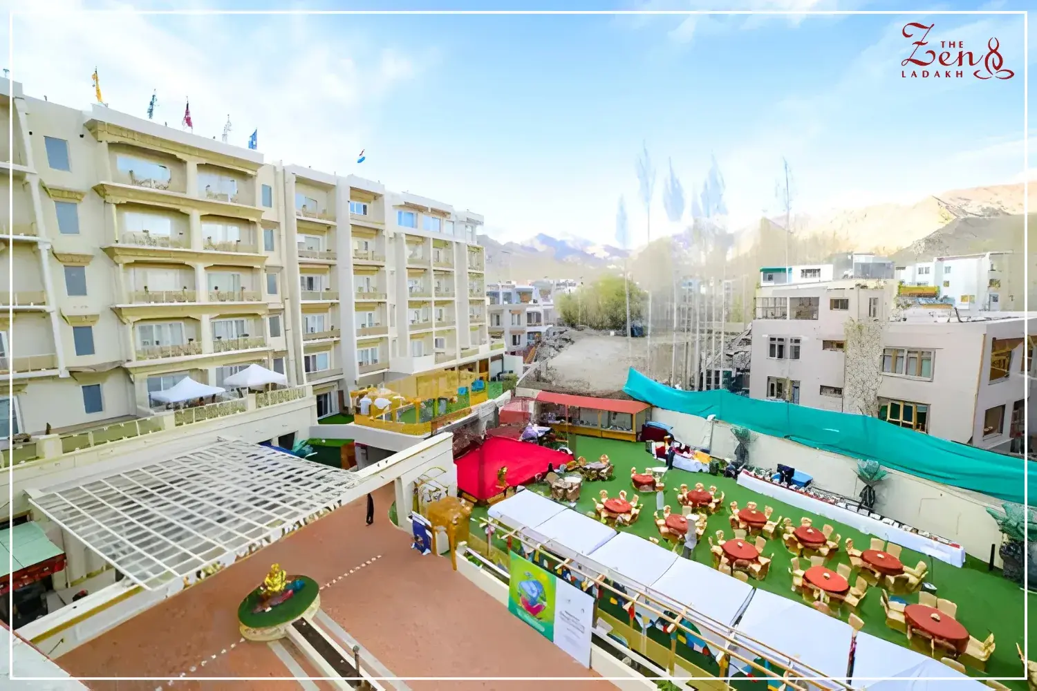 Open-Air Event Marquee & Mountain Vista Grounds