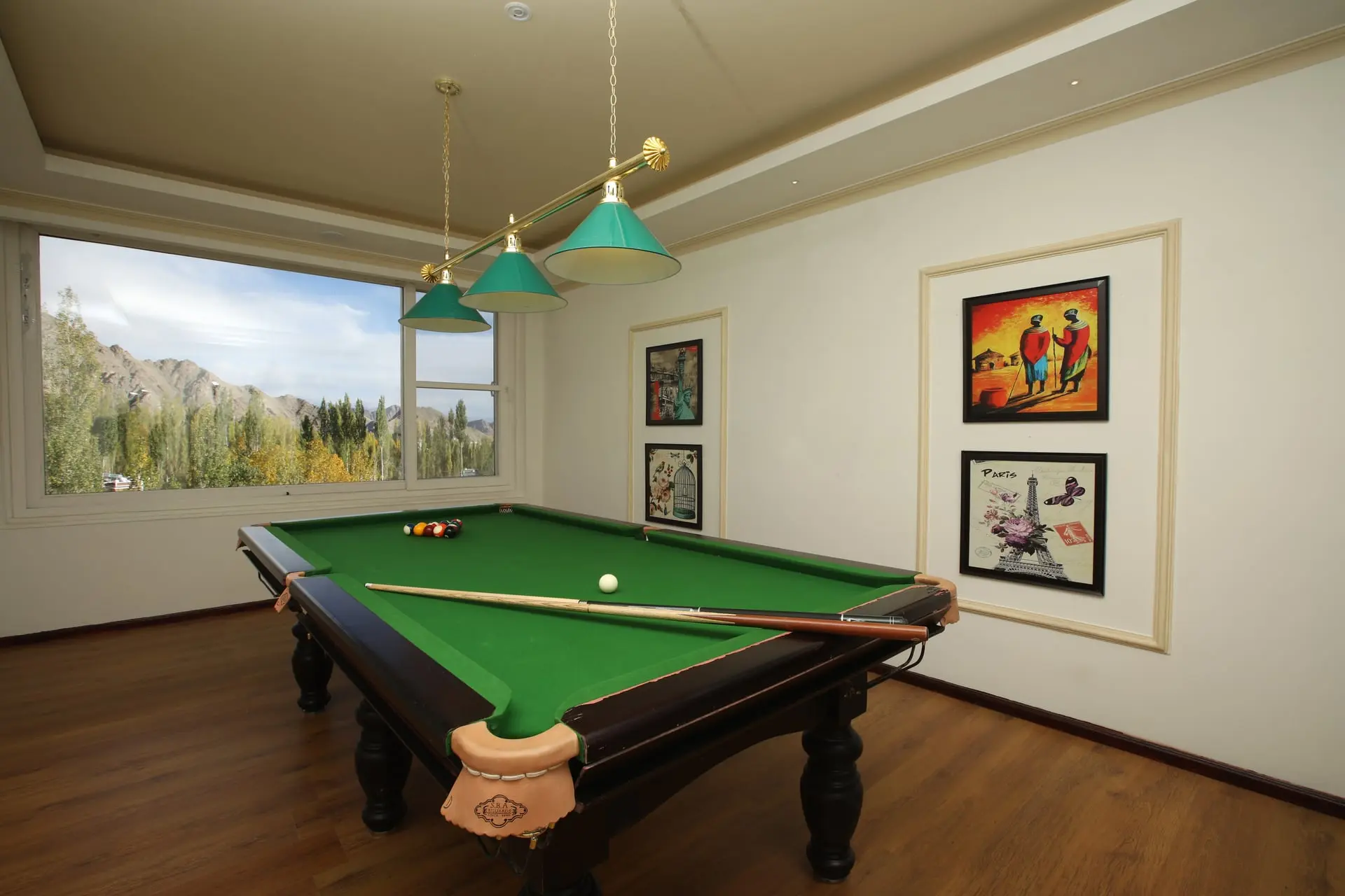Full-Size English Billiards Table