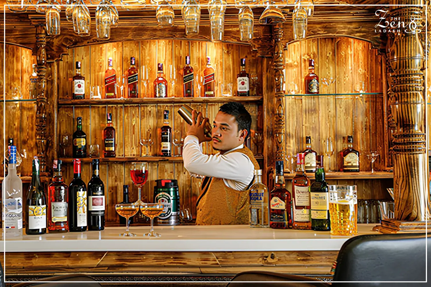 Zen Bar — Fireside Mountain Retreat & Spirits